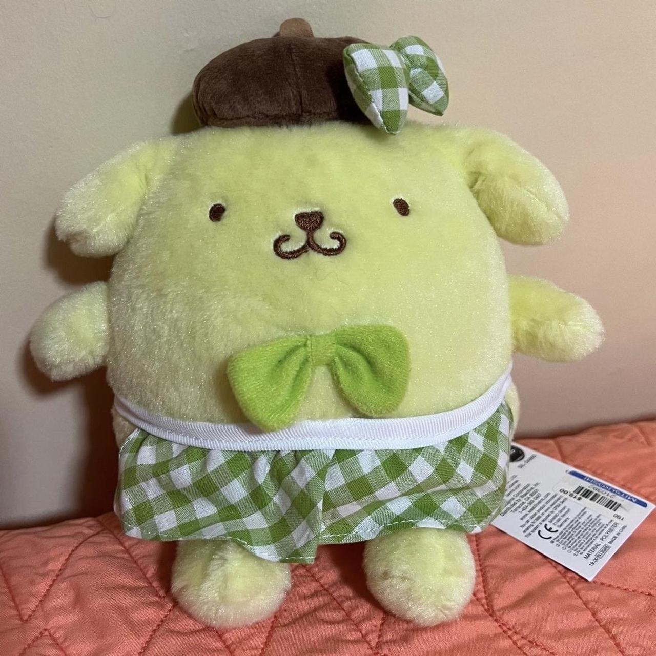 Pompompurin Small Plush Gingham Cafe Series New with... - Depop