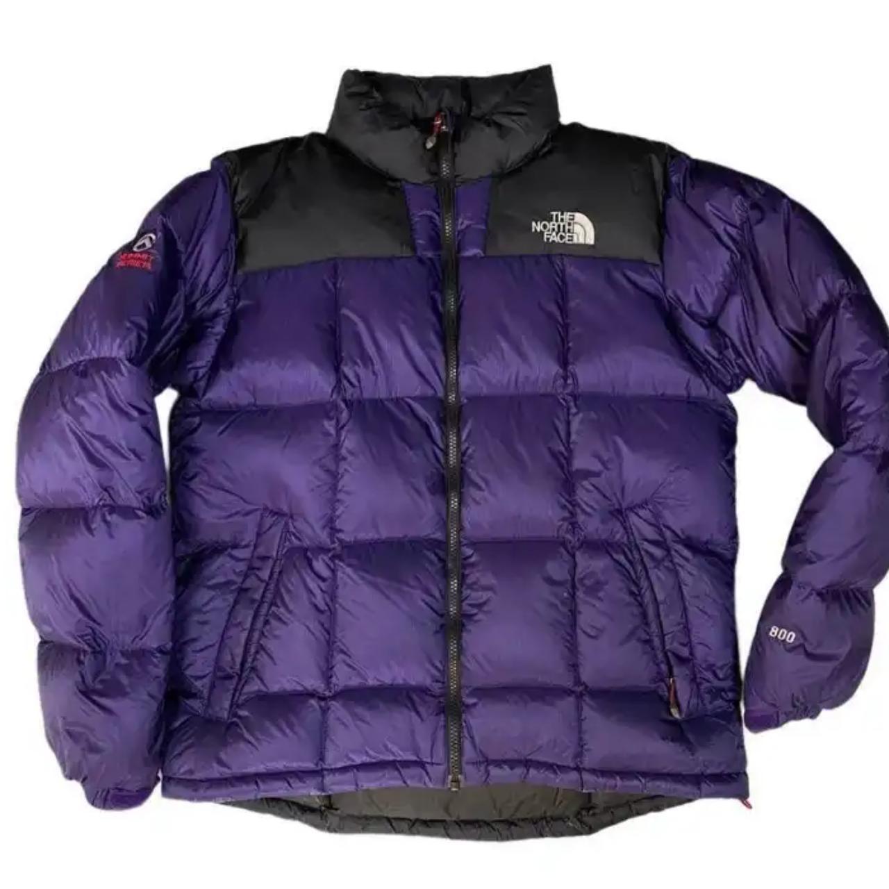 The North Face Men's Purple and Black Jacket | Depop