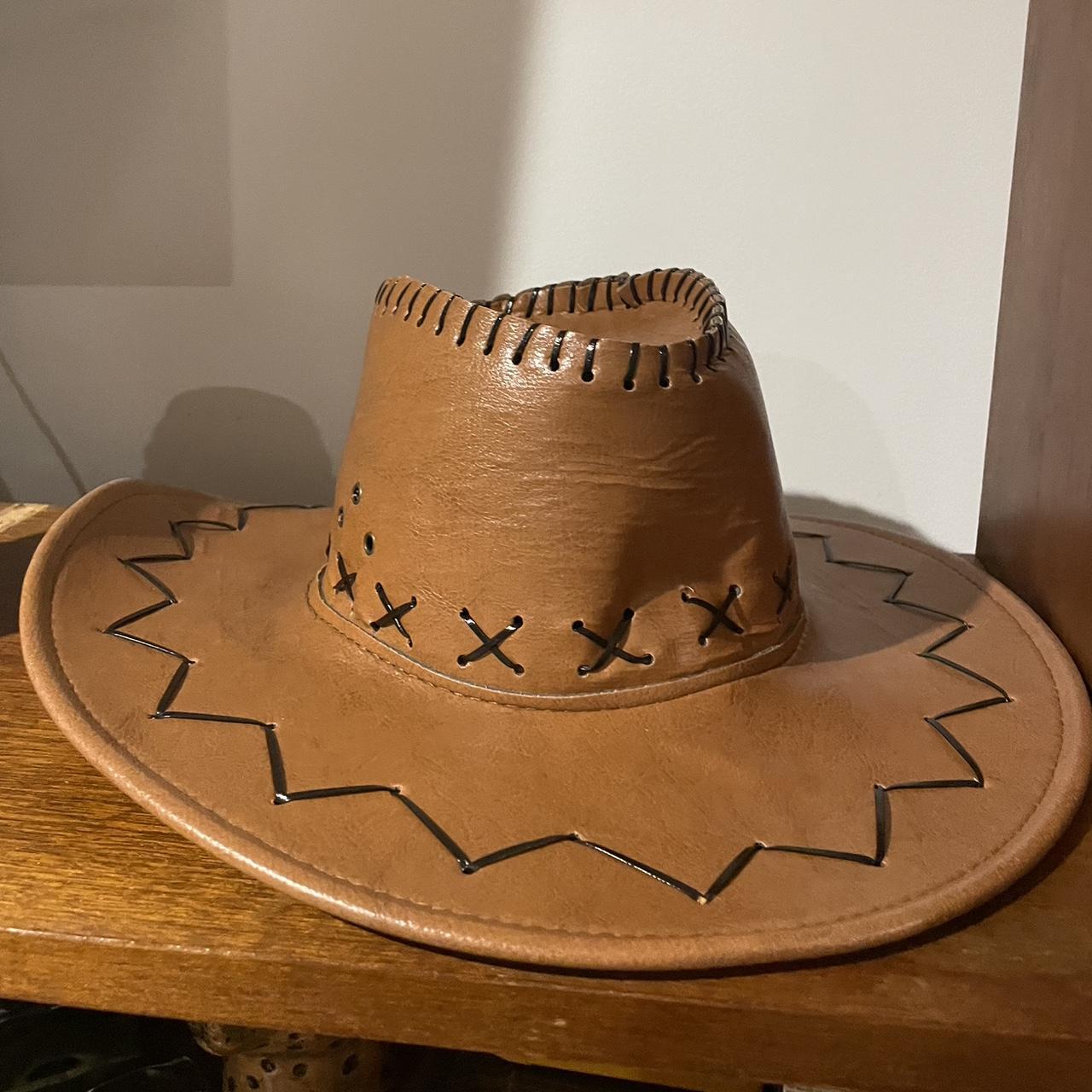 Light Brown Cowboy Hat cowboyhat cowgirlhat... Depop