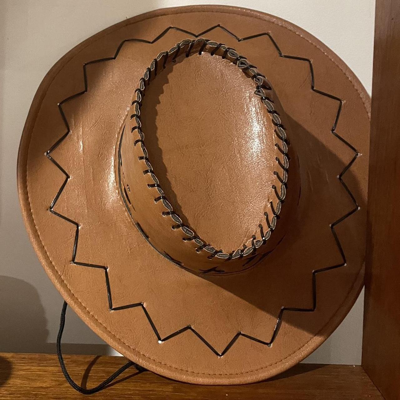 Light Brown Cowboy Hat cowboyhat cowgirlhat... Depop