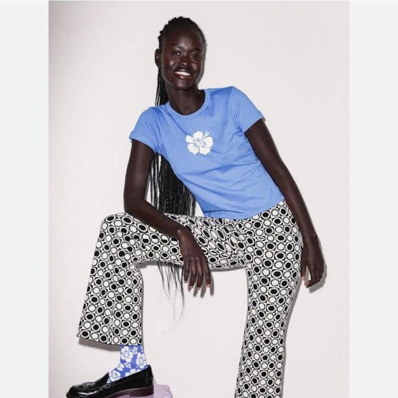 Holiday the Label Circle Check Knit Pants Super