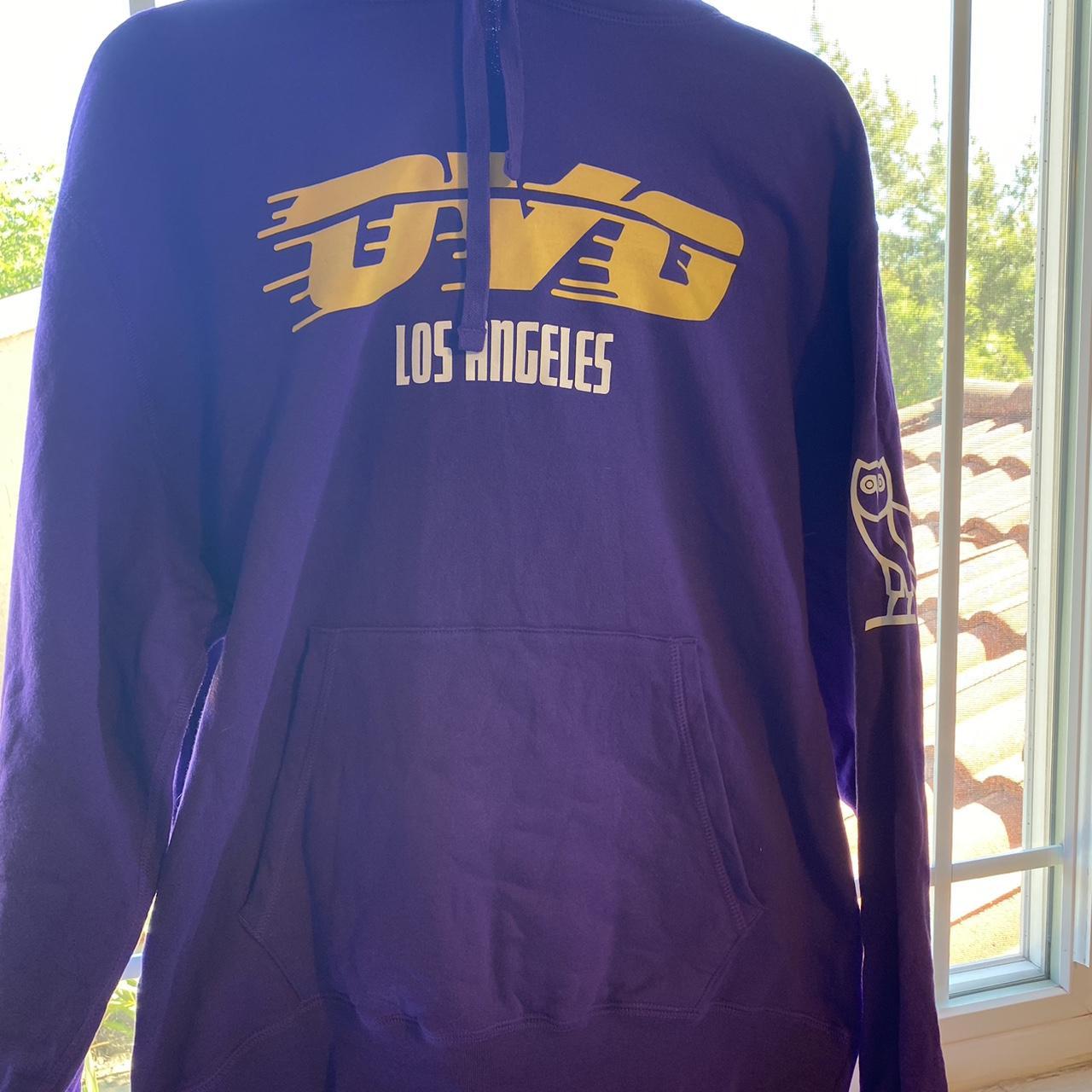 OVO purple outlet hoodie size large