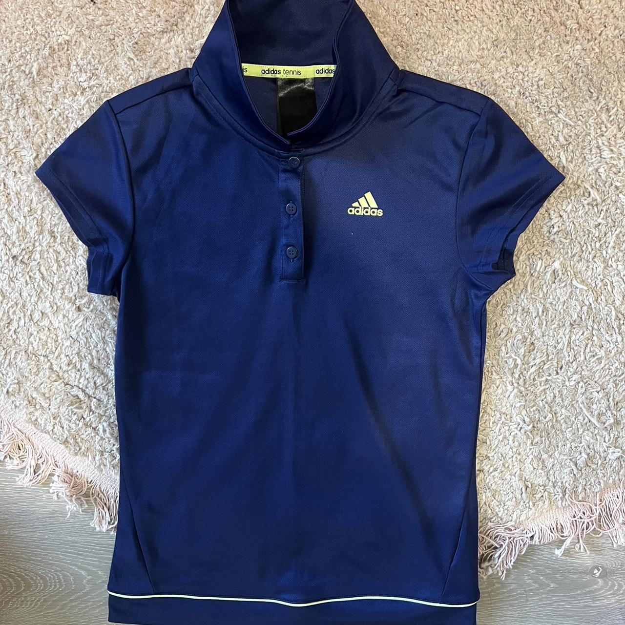 Adidas Tennis shirt. Worn a few times but still in... - Depop