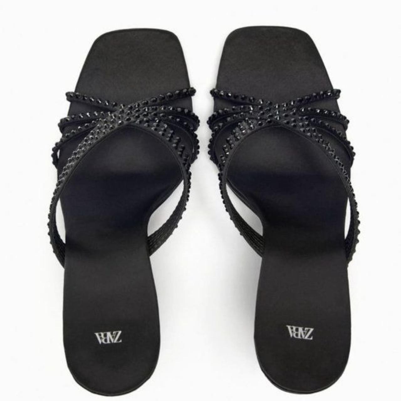 Studded slides hot sale zara