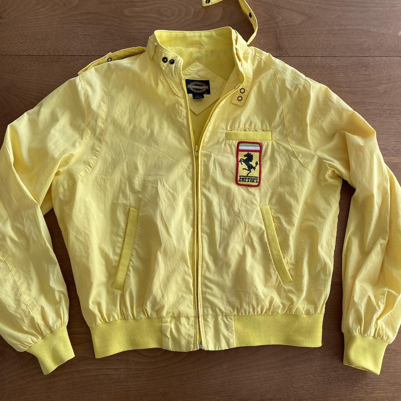 Ferrari Men's Yellow Jacket