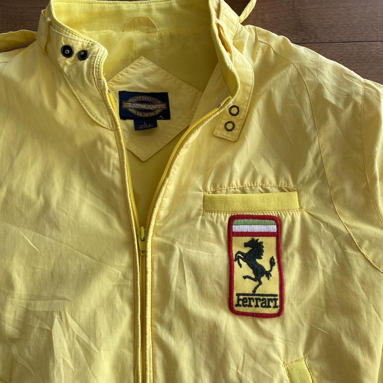 Ferrari Men's Yellow Jacket (2)