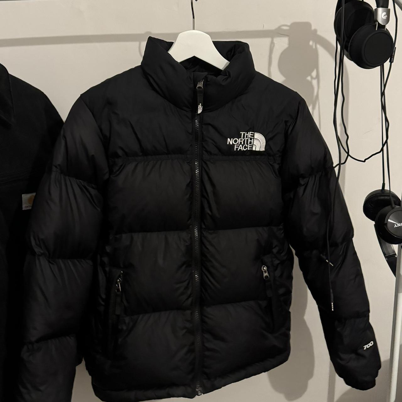 North Face Puffer Coat Youth/Junior large Could... - Depop