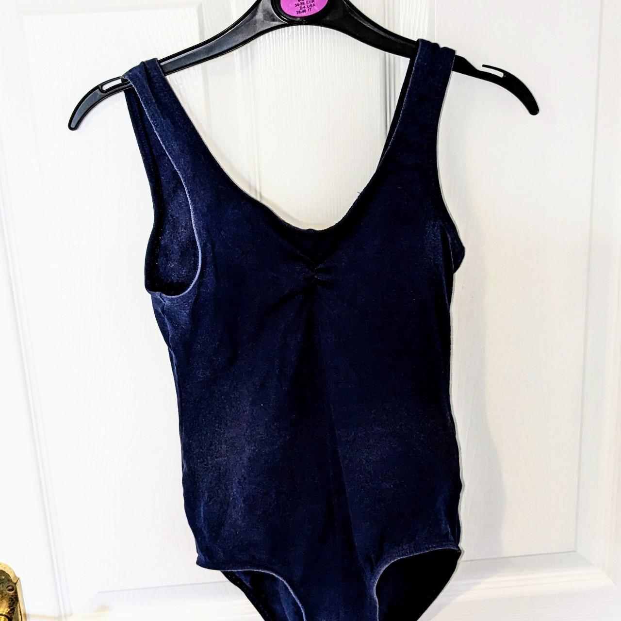 rad navy leotard