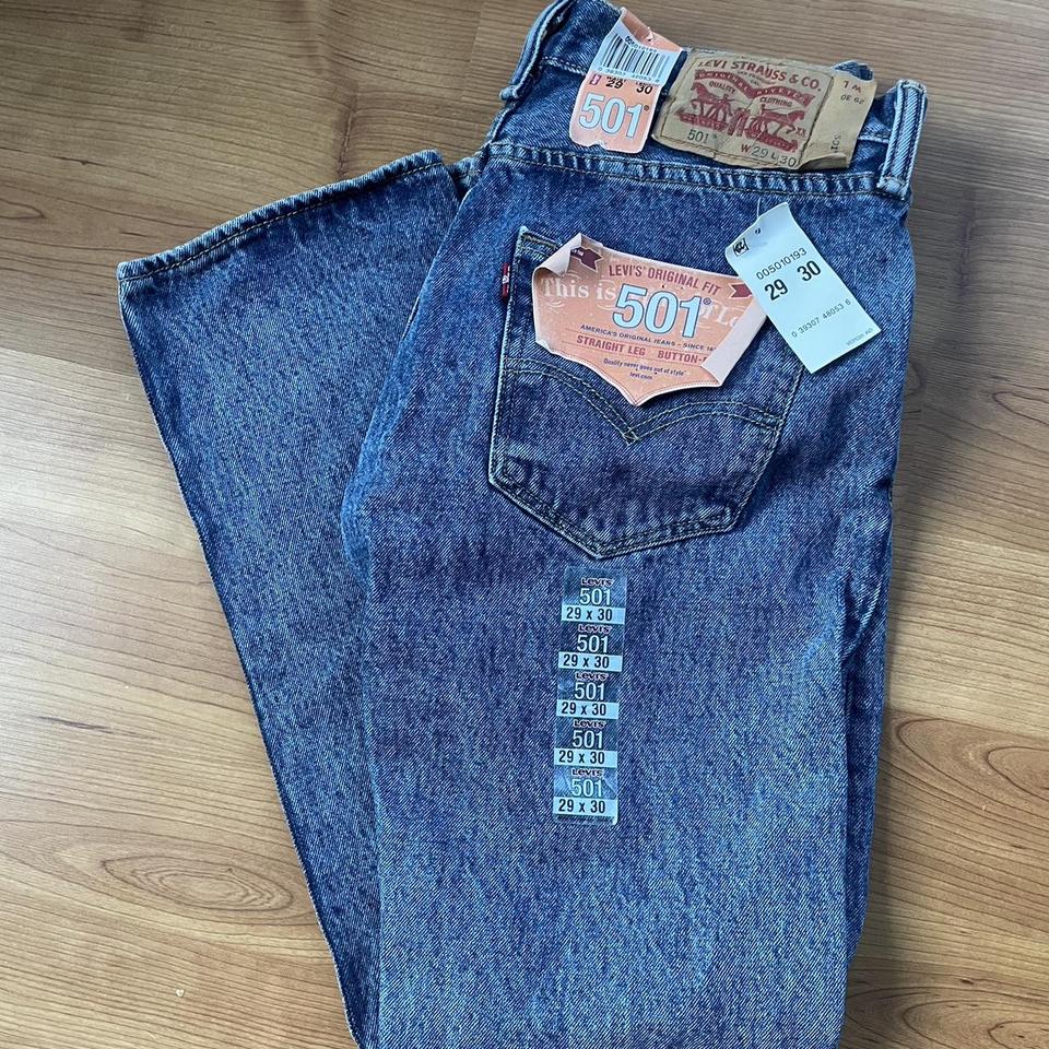 vintage 501 levi s with tags 29x30 501levis. Depop