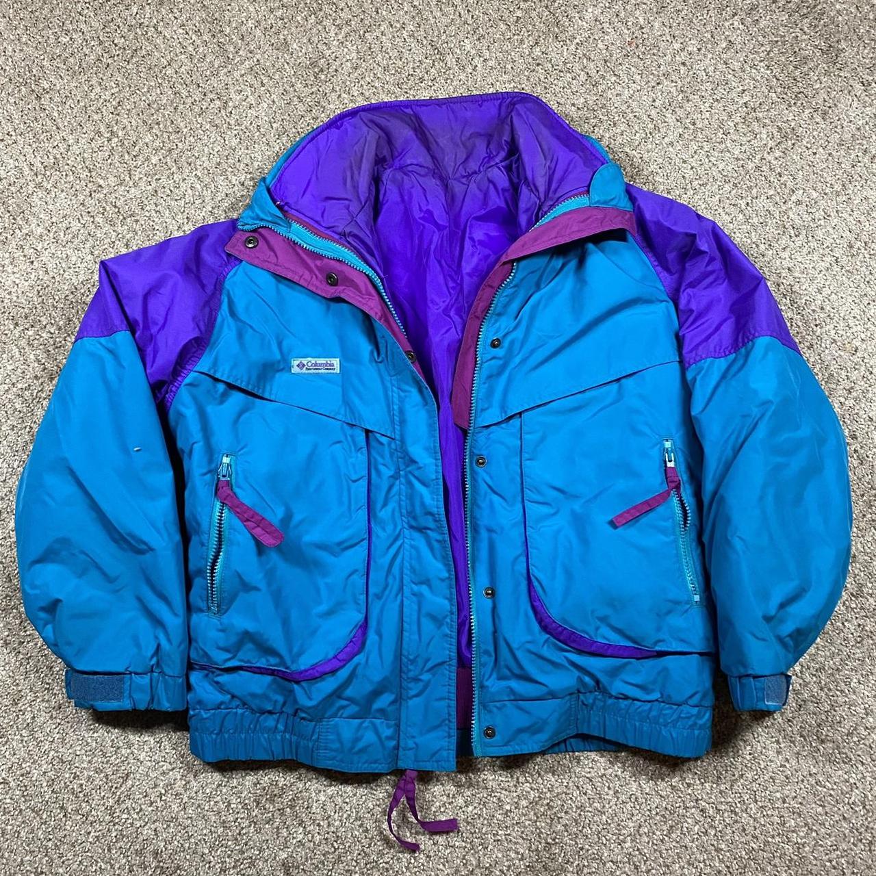 Vintage Powder Keg Columbia ski jacket. 4 in 1.... - Depop