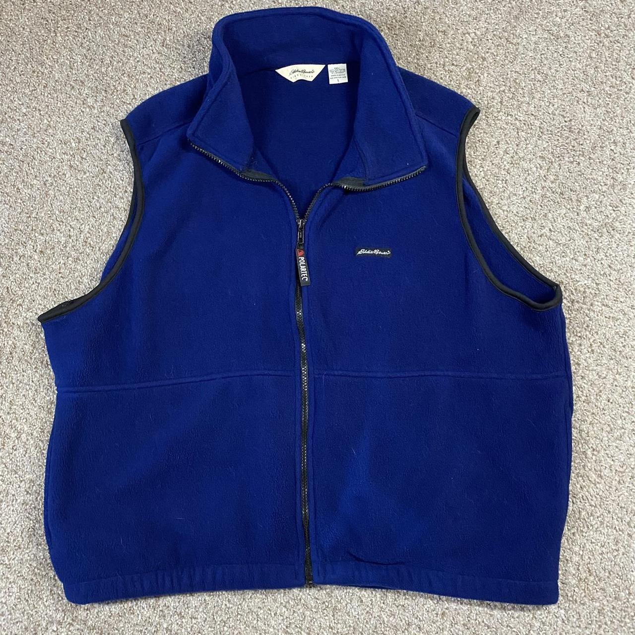 eddie-bauer-men-s-blue-gilet-depop