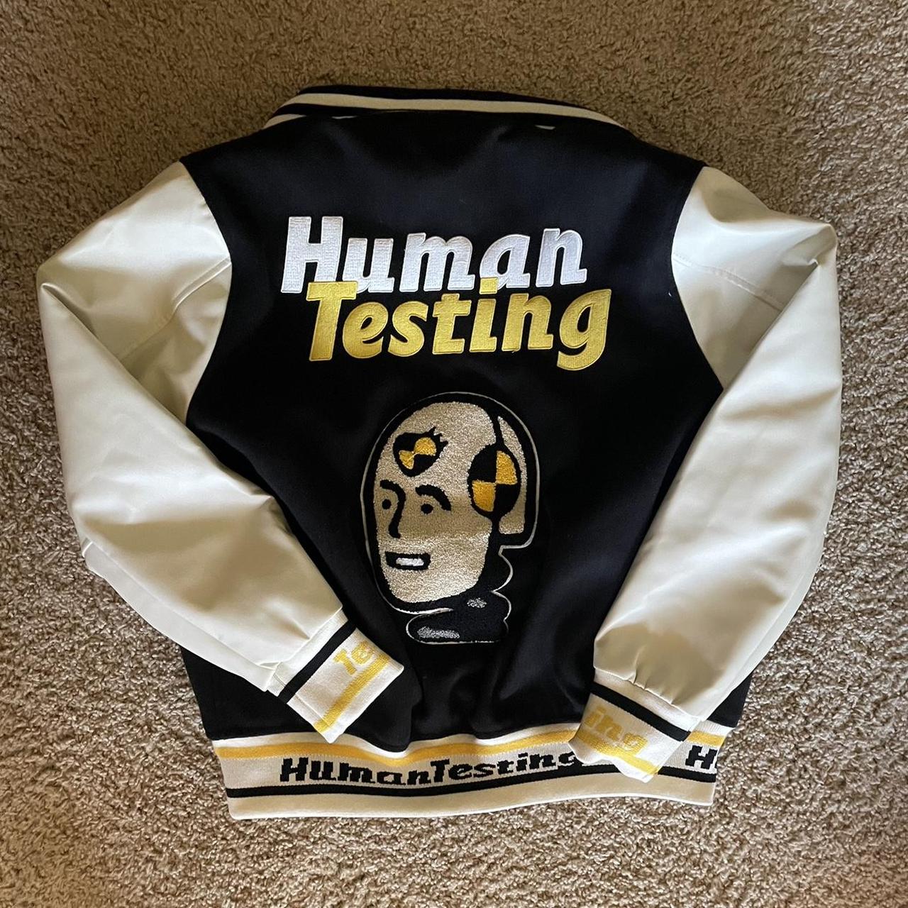 Human Made Men's Black and Yellow Jacket