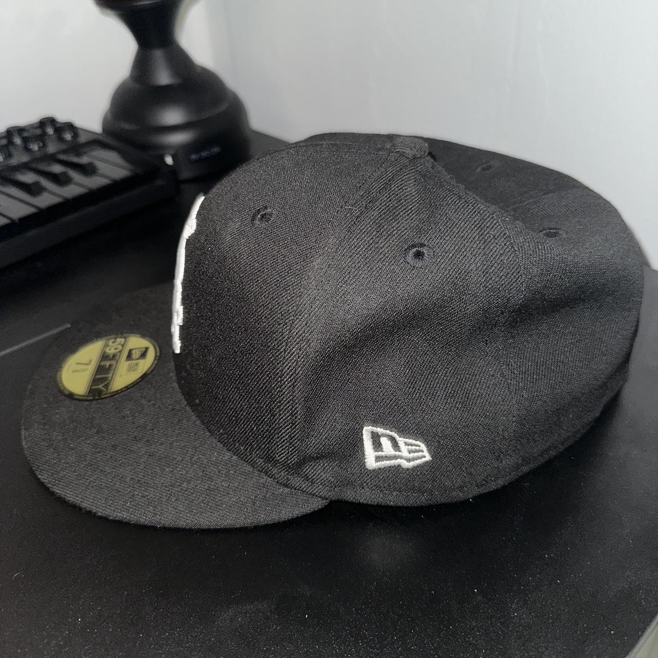 White Sox Fitted Cap New Era Size 7 5/8 Basically... - Depop