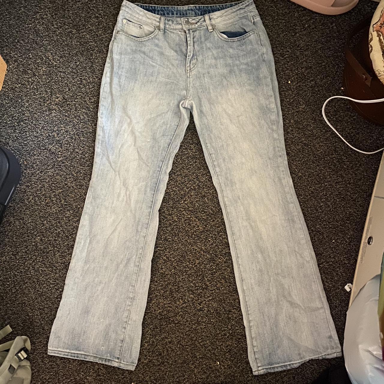 UNIF Women's Blue Jeans | Depop