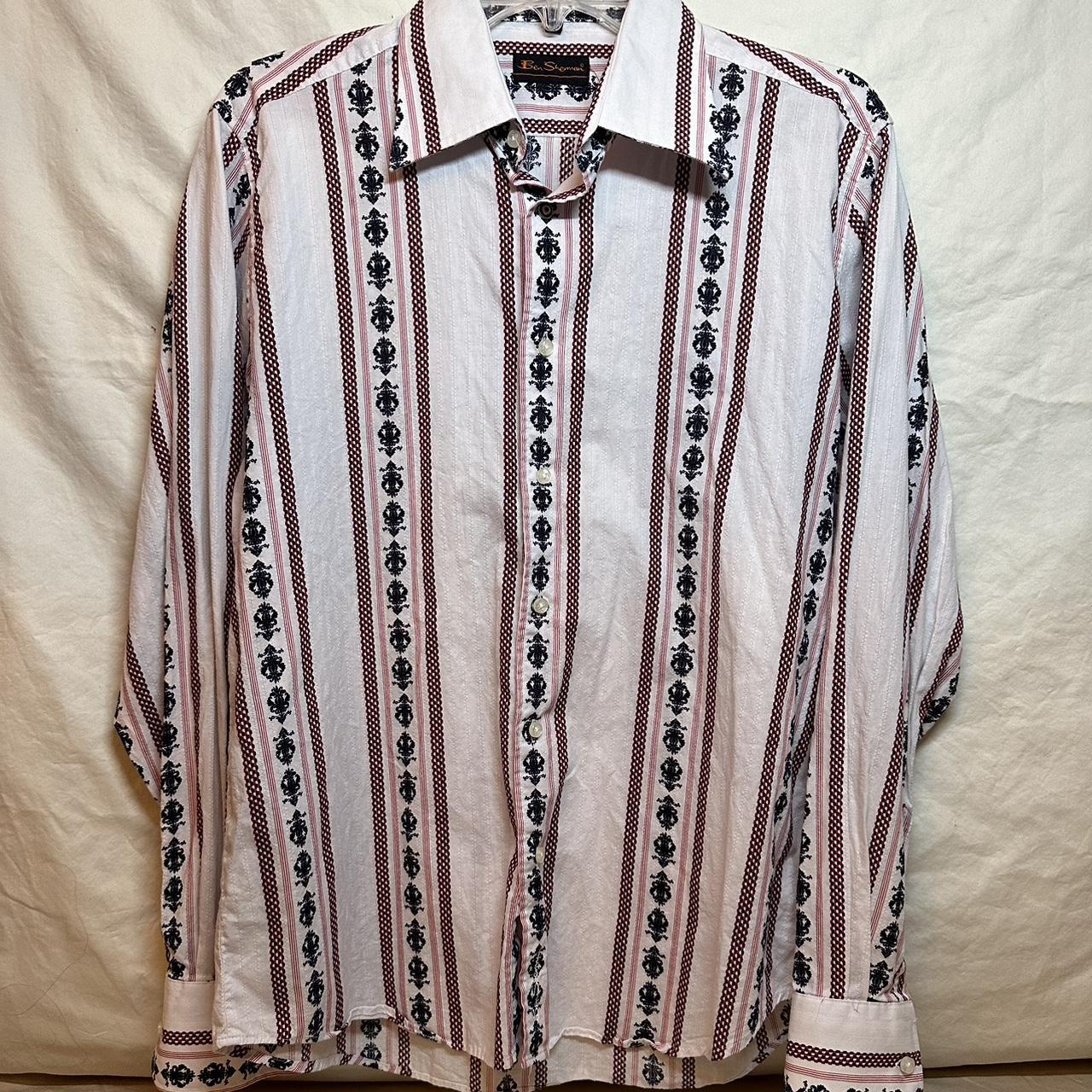 Vintage Ben Sherman button down shirt. Very detailed