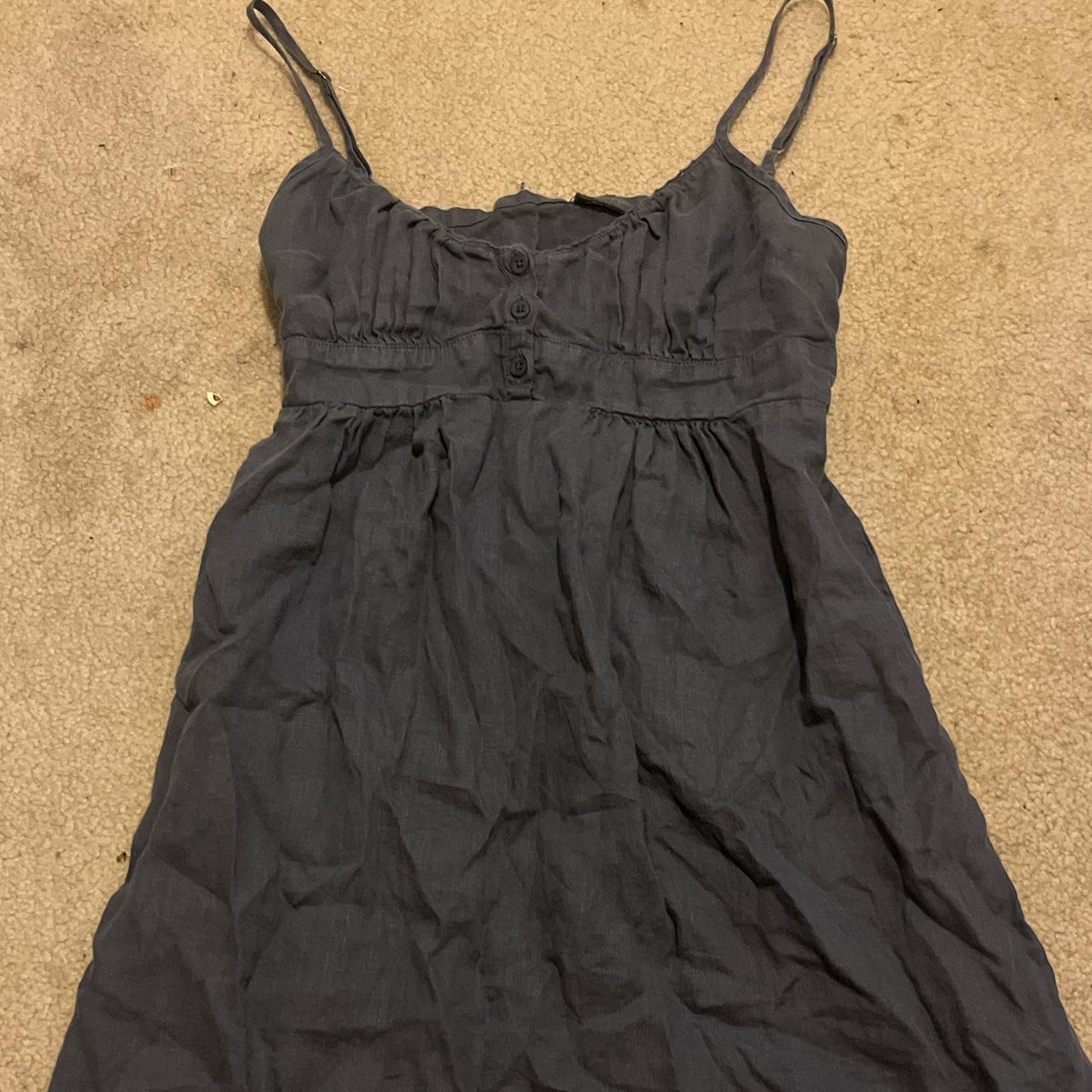 Brandy Melville Women's Navy Dress Depop