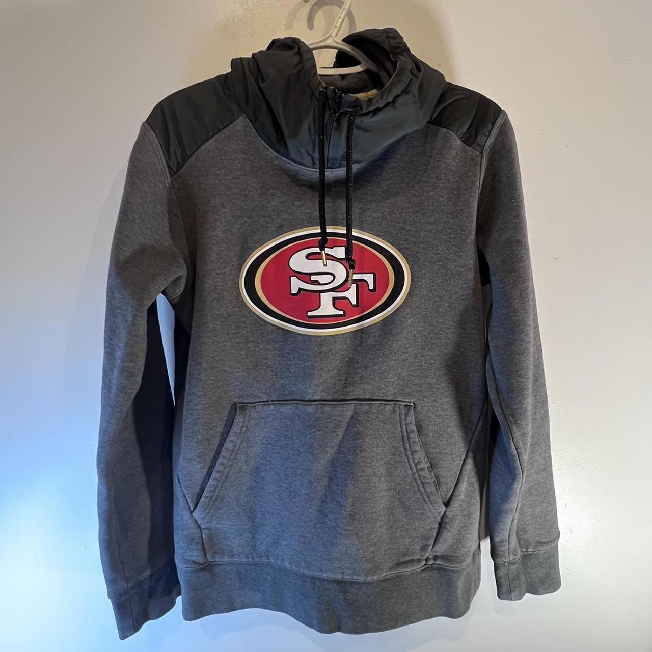 Like new, Red Nike San Francisco 49ers hoodie In a - Depop