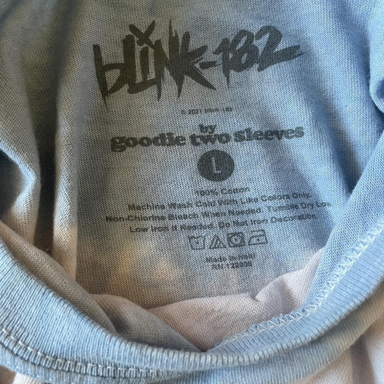 blink 182 tie dye shirt