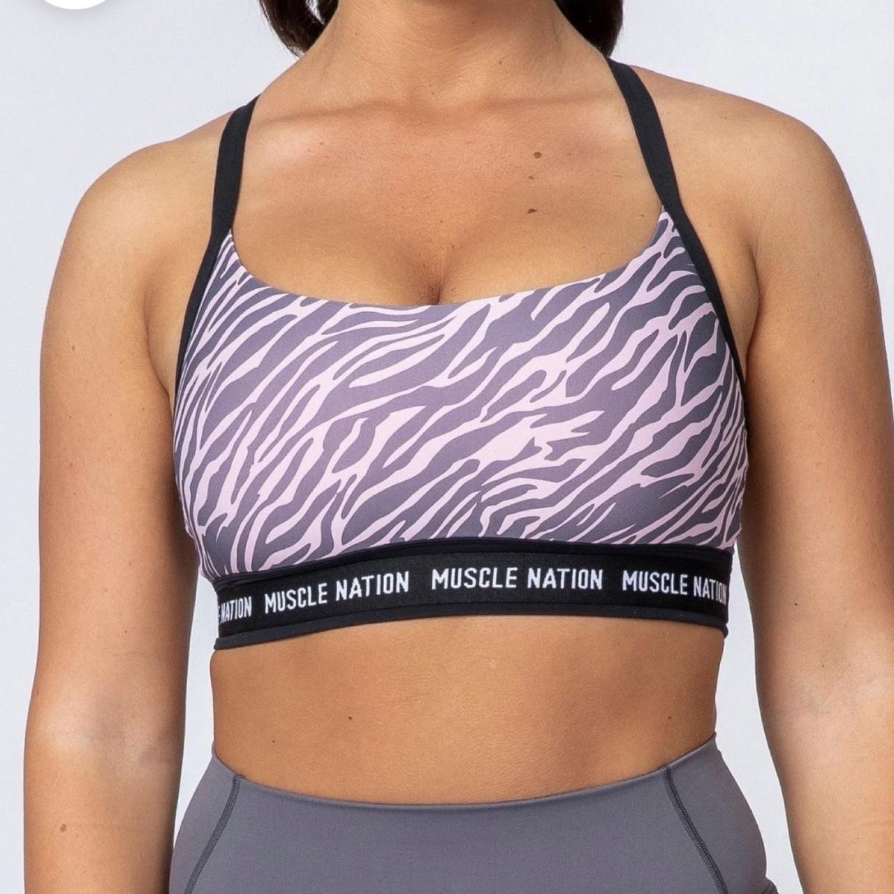 Muscle Nation Sports Bra Size S