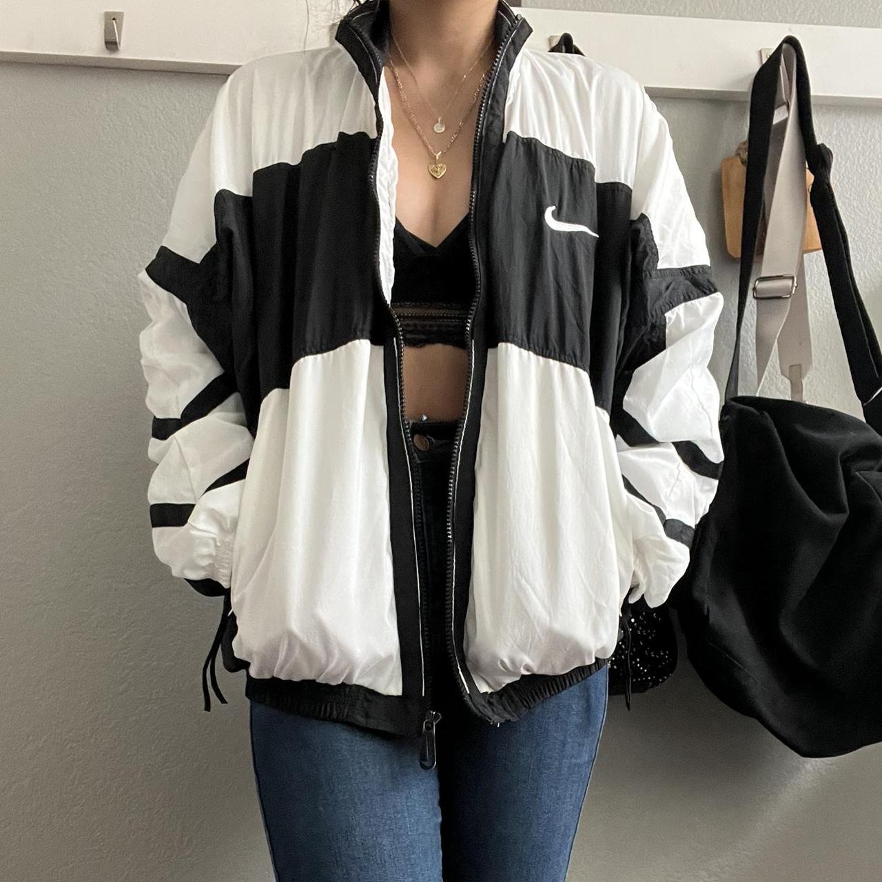 Nike Women's Black And White Jacket 