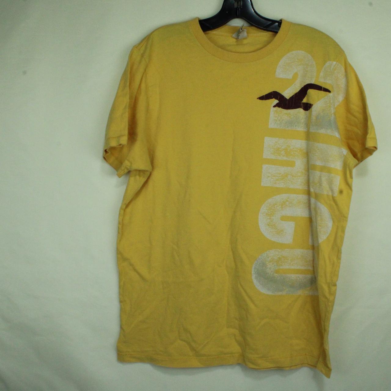 Hollister 2024 yellow shirt