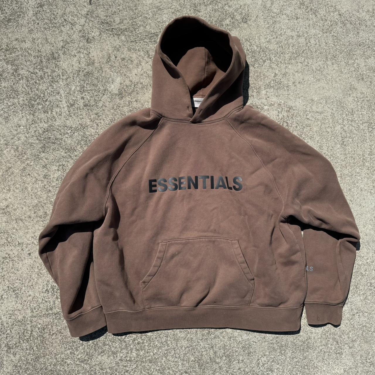 Fleece Hoodie Ssense Exclusive Brown Logo Hoodie Logo Hoodie