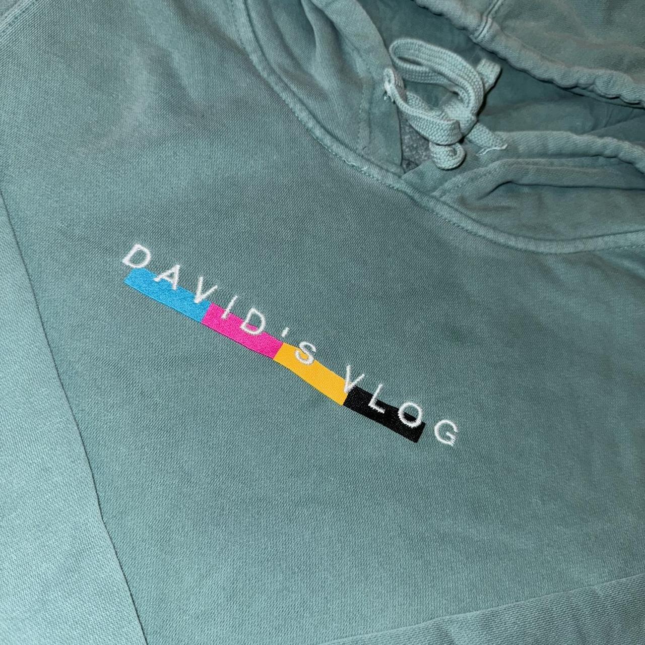 David's vlog hoodie hotsell