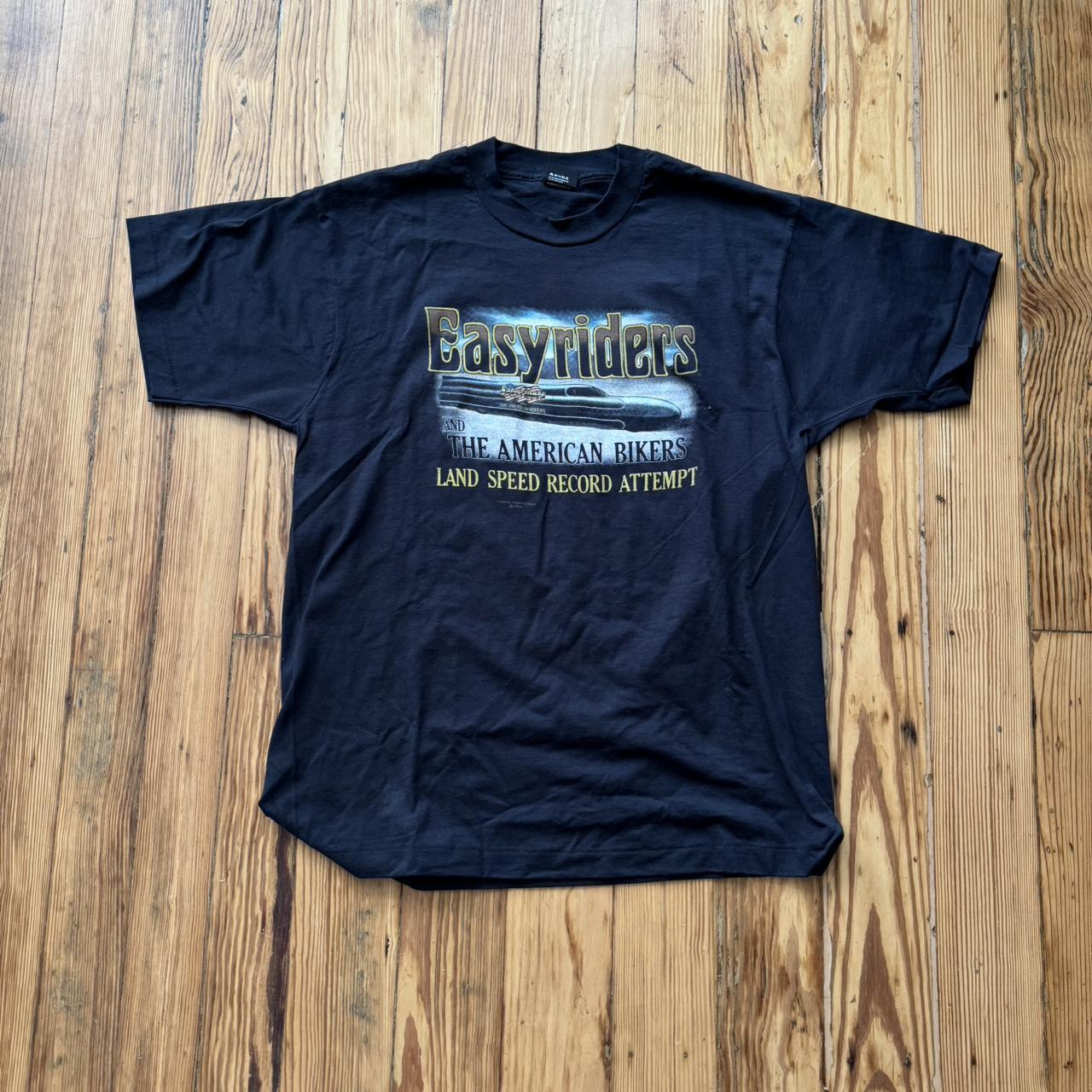 Vintage 1994 Harley Davidson “Against the Wind” | Depop