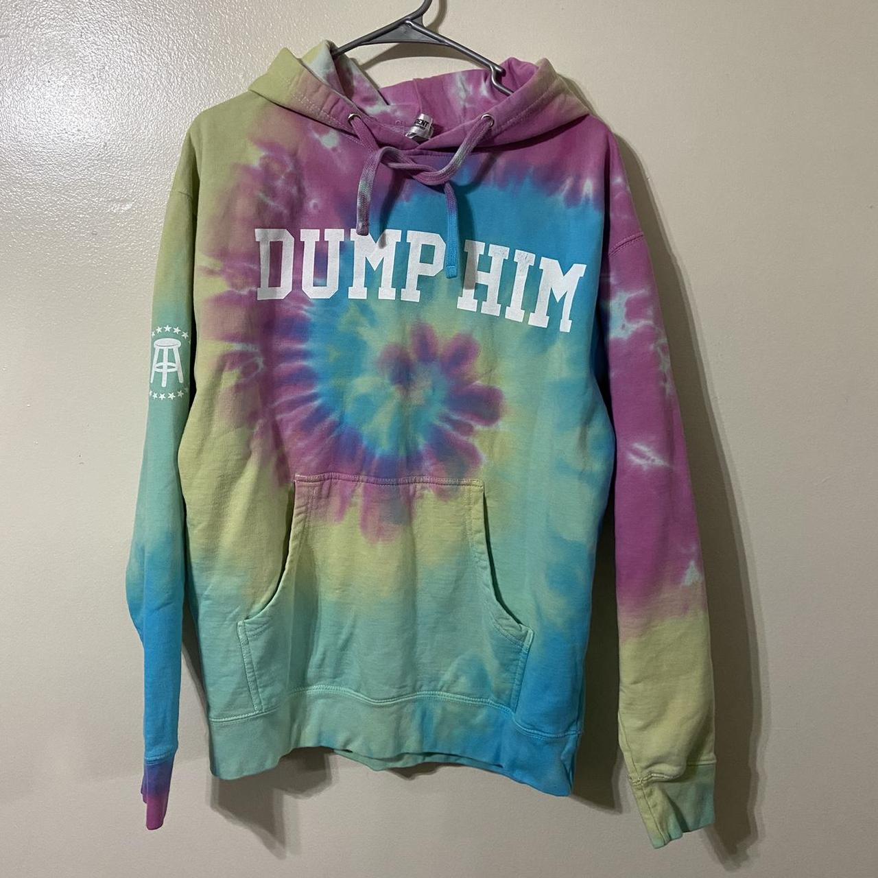 Barstool call her daddy tie dye dump him hoodie!!... Depop