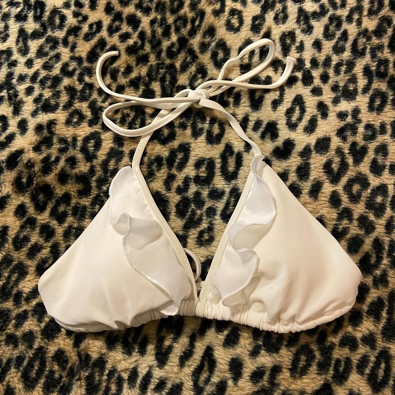 Victoria's Secret Women's White Bikiniandtankinitops Depop