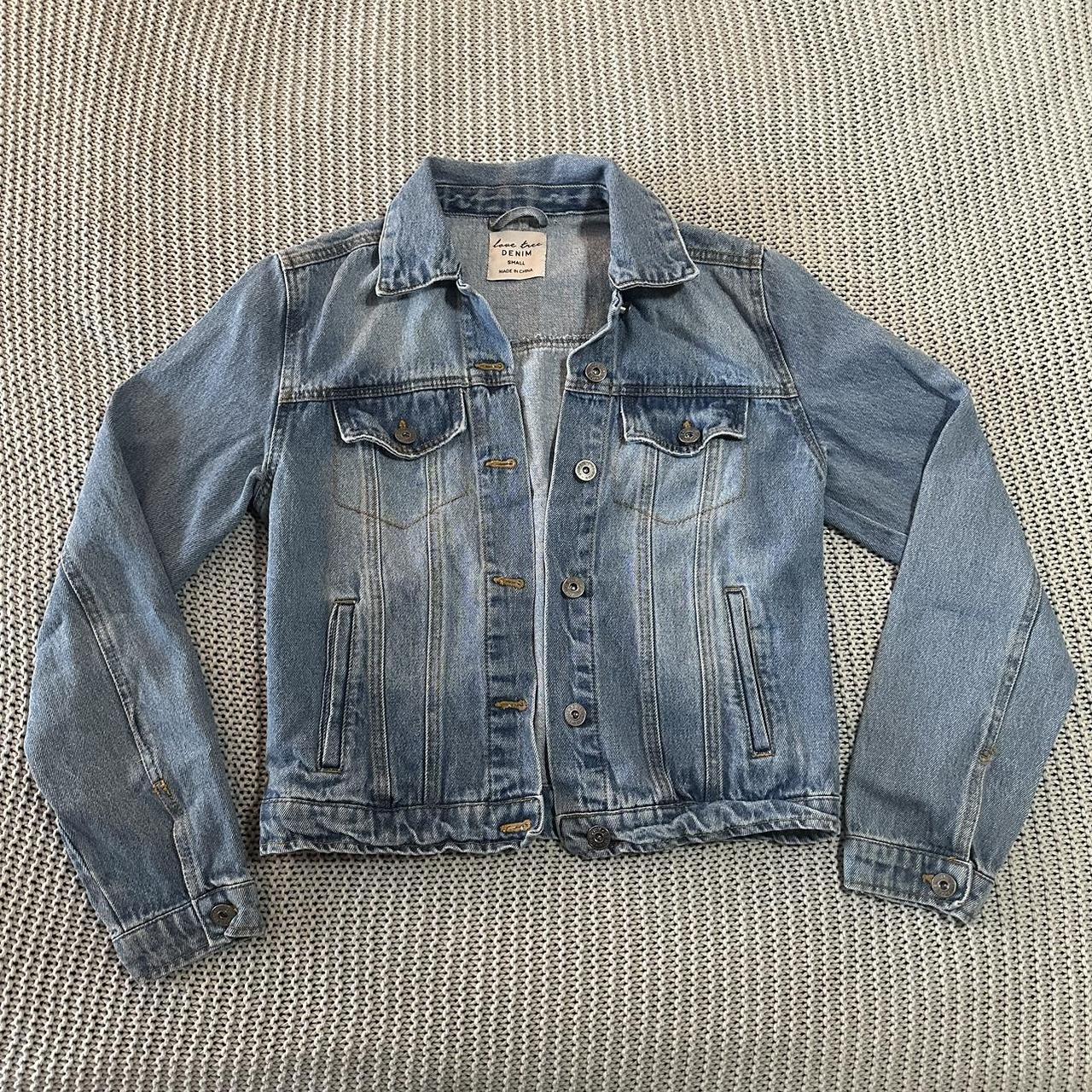 Love Tree Denim jacket! excellent true Depop