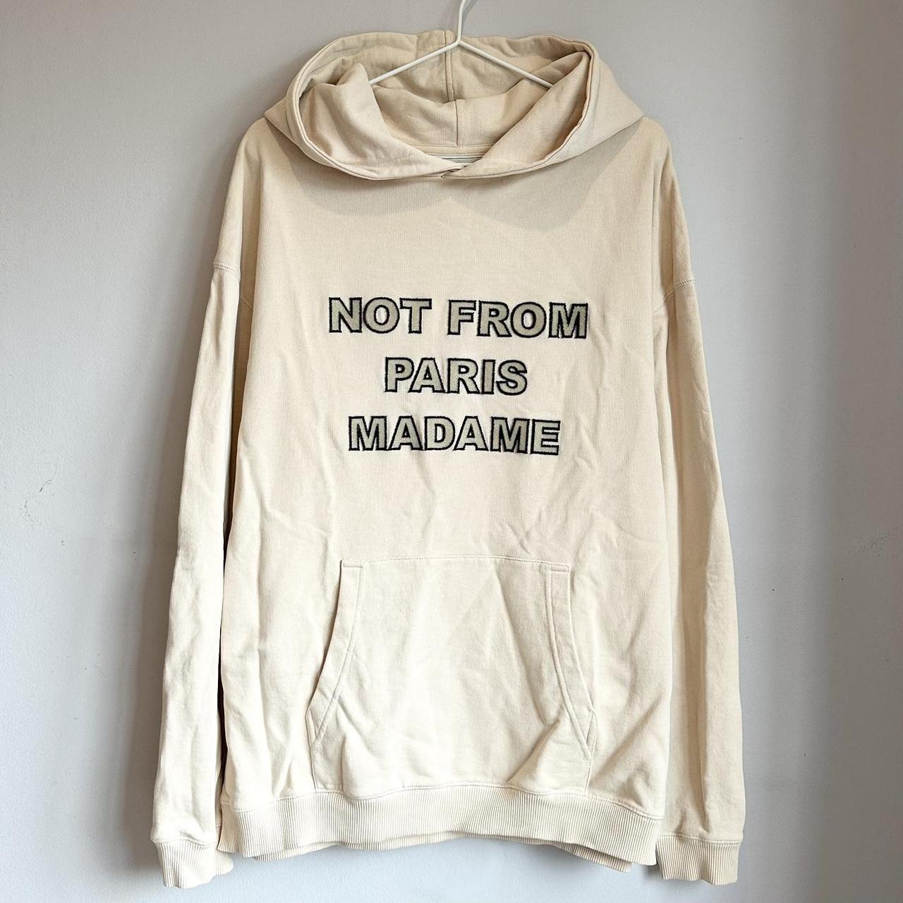 DROLE DE MONSIEUR ‘NOT FROM PARIS MADAME’ HOODIE -... - Depop