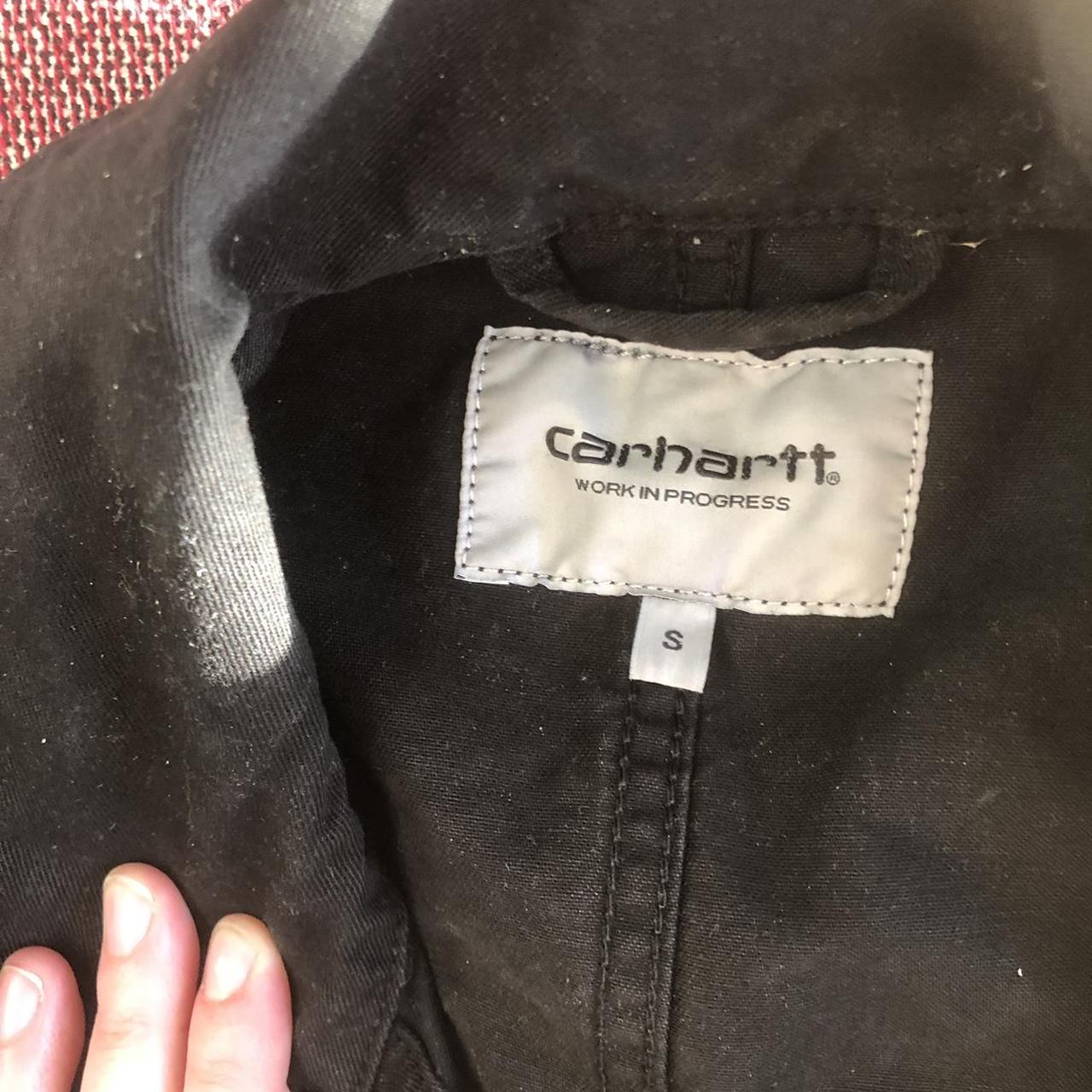 Carhartt WIP Men's Black Jacket | Depop