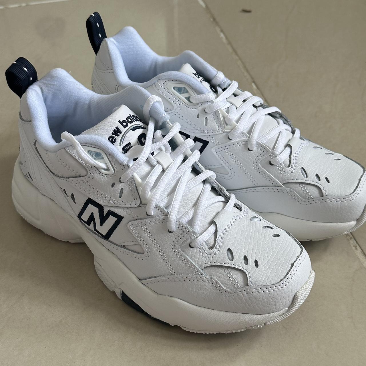 New balance 608 trainers in white on sale