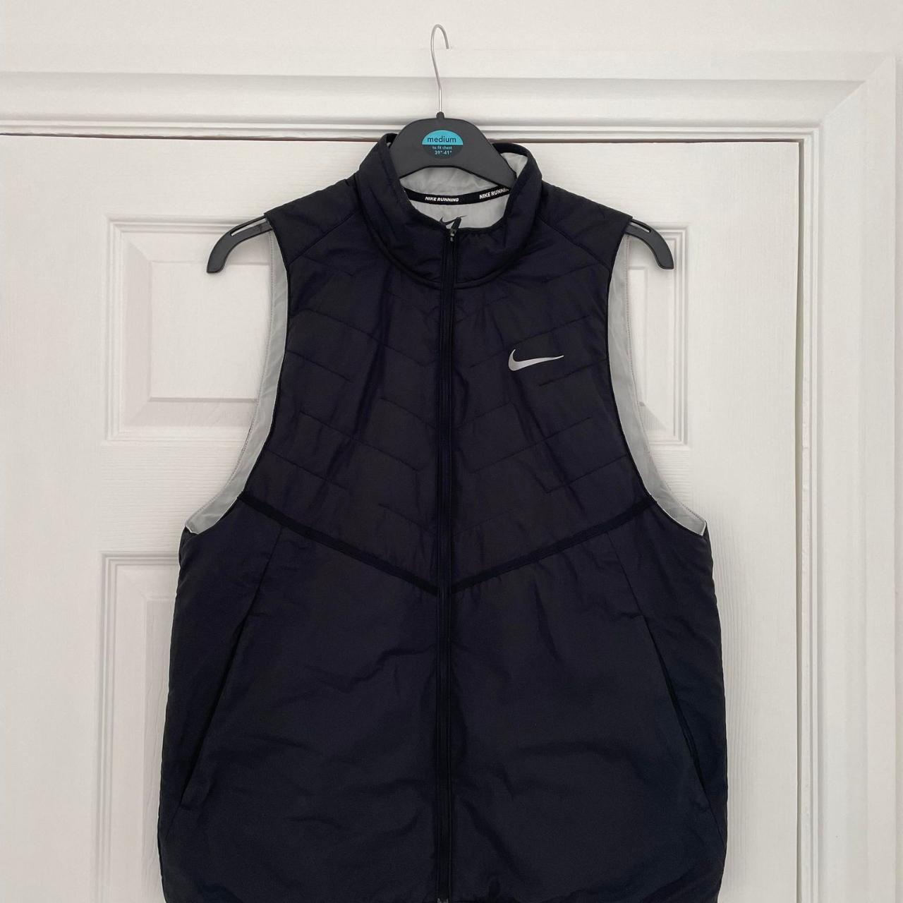 mens nike grey gilet