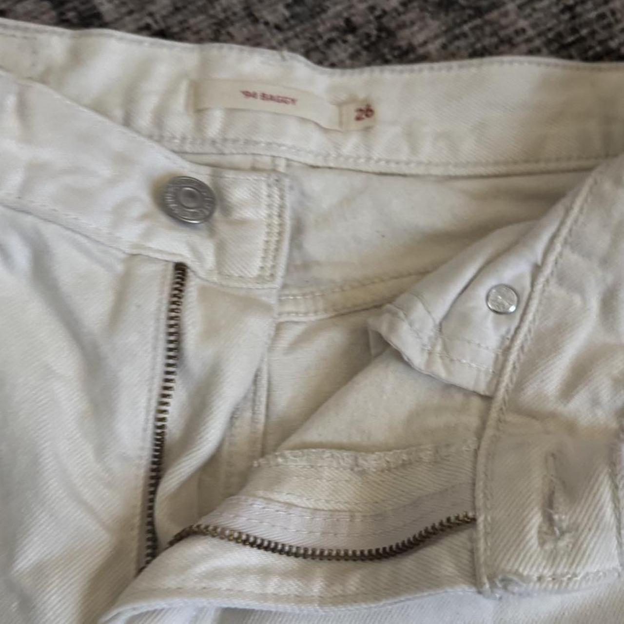 Levi's Women's Jeans - White/Cream - 26" – Levi's… - image 3