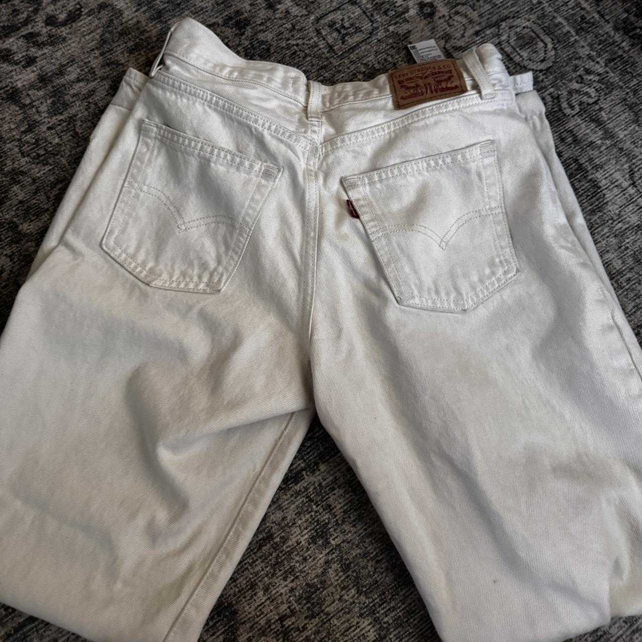 Levi's Women's Jeans - White/Cream - 26" – Levi's… - image 2