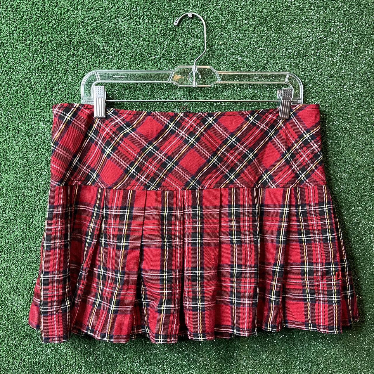 Royal Bones By Daang Goodman Red And Black Plaid Depop