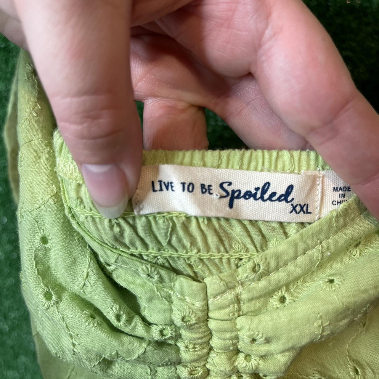 Live To Be Spoiled Women's Green Dress (3)