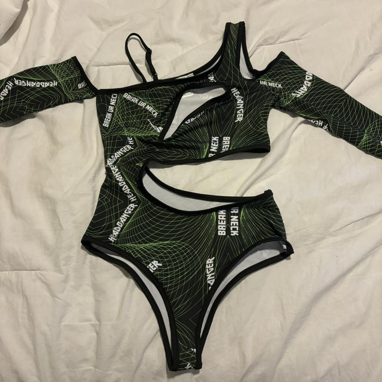 break ya neck! bodysuit for raves or festivals from... Depop