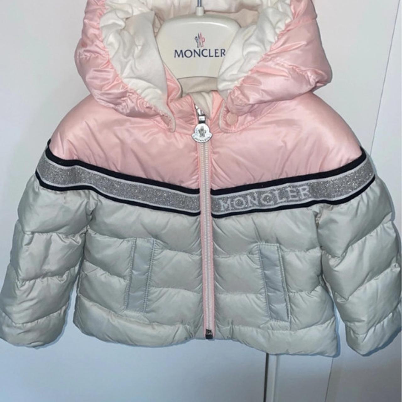 Moncler jacket Baby girl moncler jacket. Worn... Depop