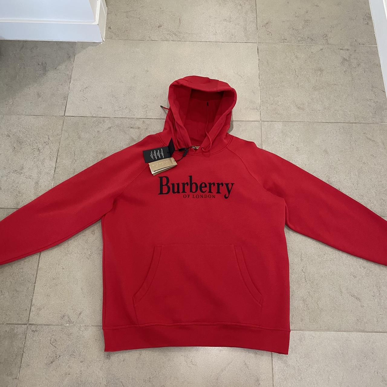 Burberry Sweater Burberry Red Hoodie Burberry Sweaters Mens