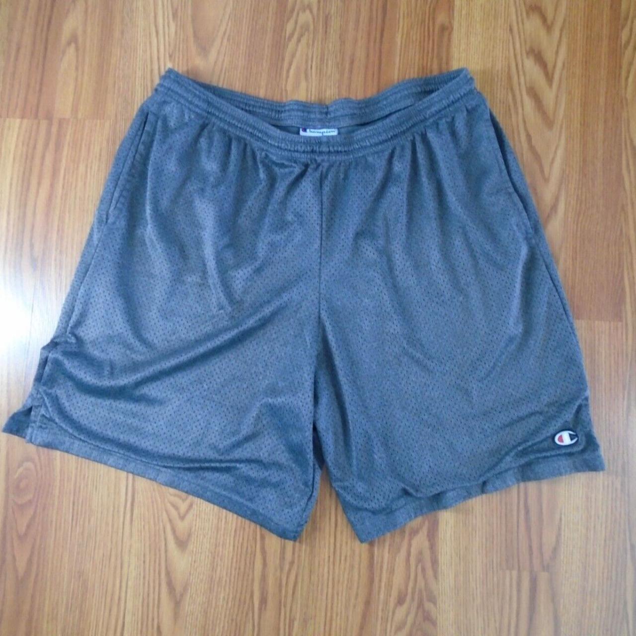 Champion Men's Navy Shorts Depop
