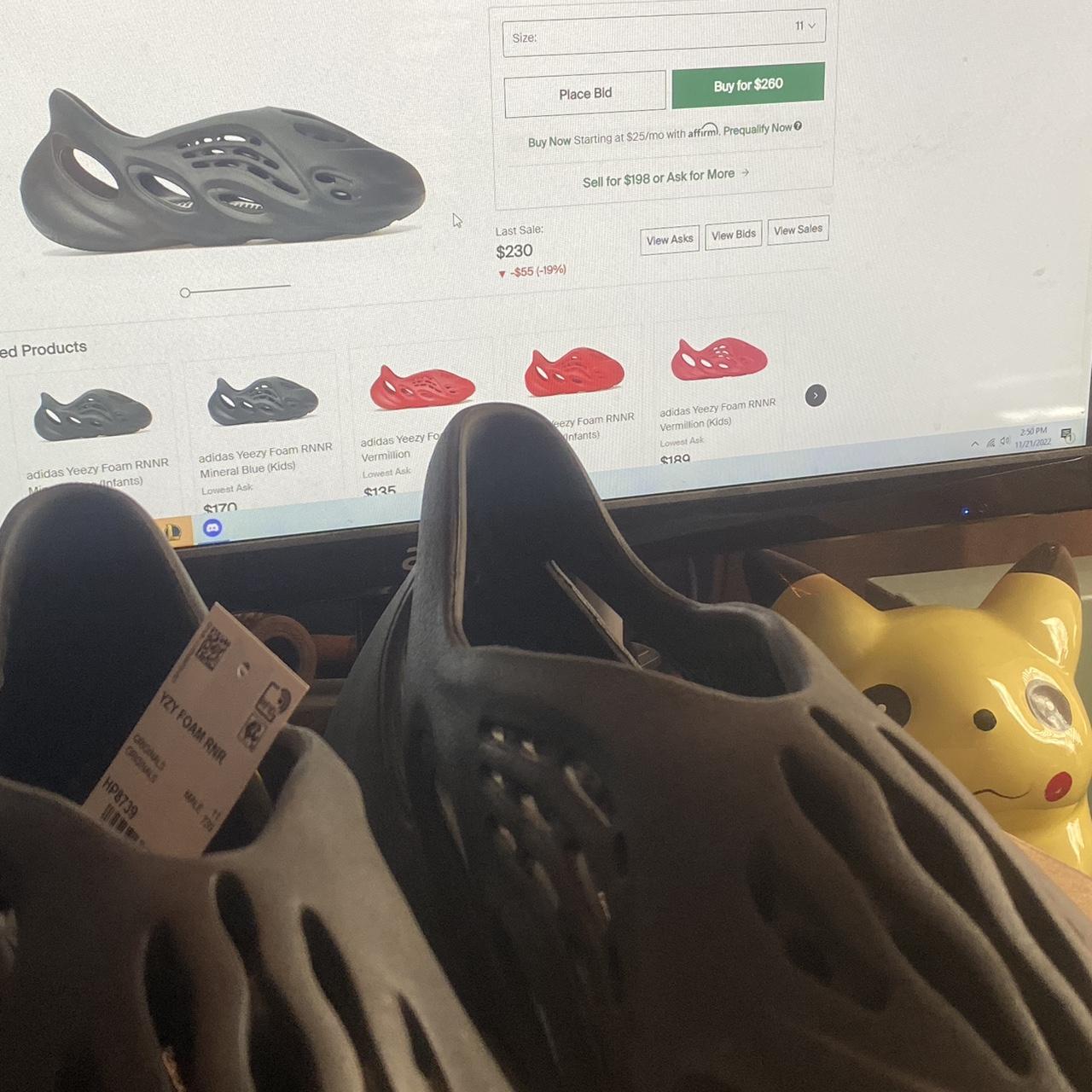yeezy black nrf