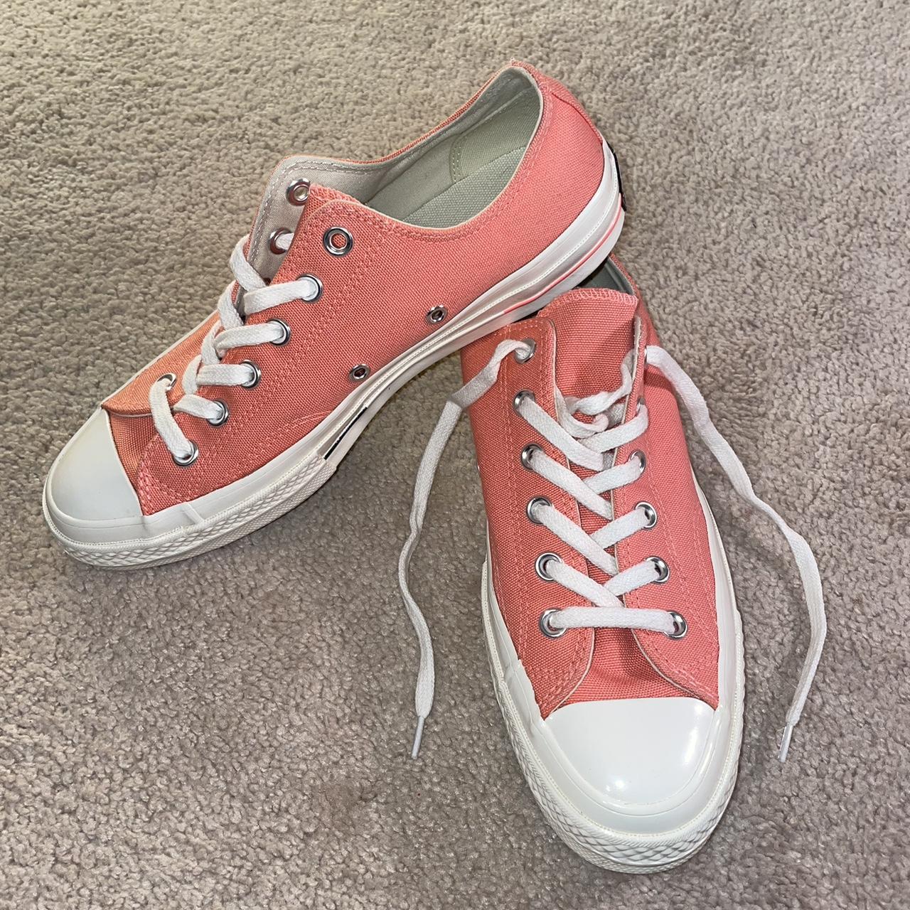 Chuck Taylor 70 ox low top converse Crimson pulse. Depop