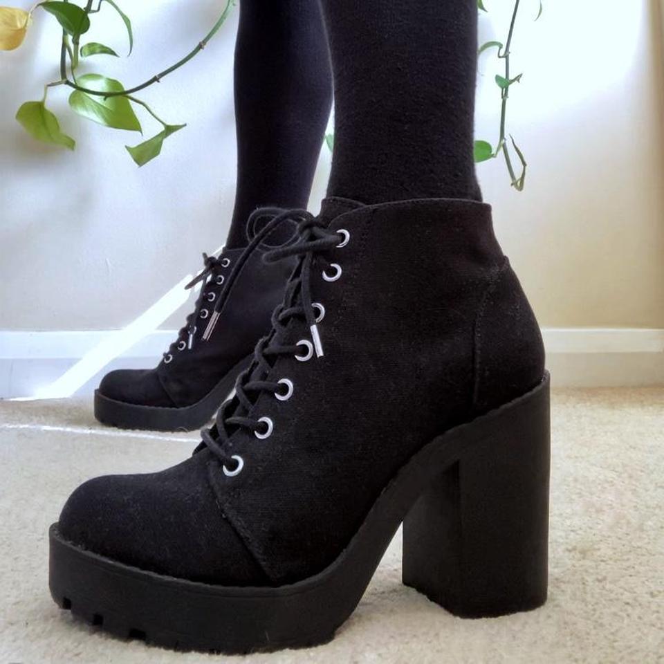 H&m divided platform ankle boots best sale