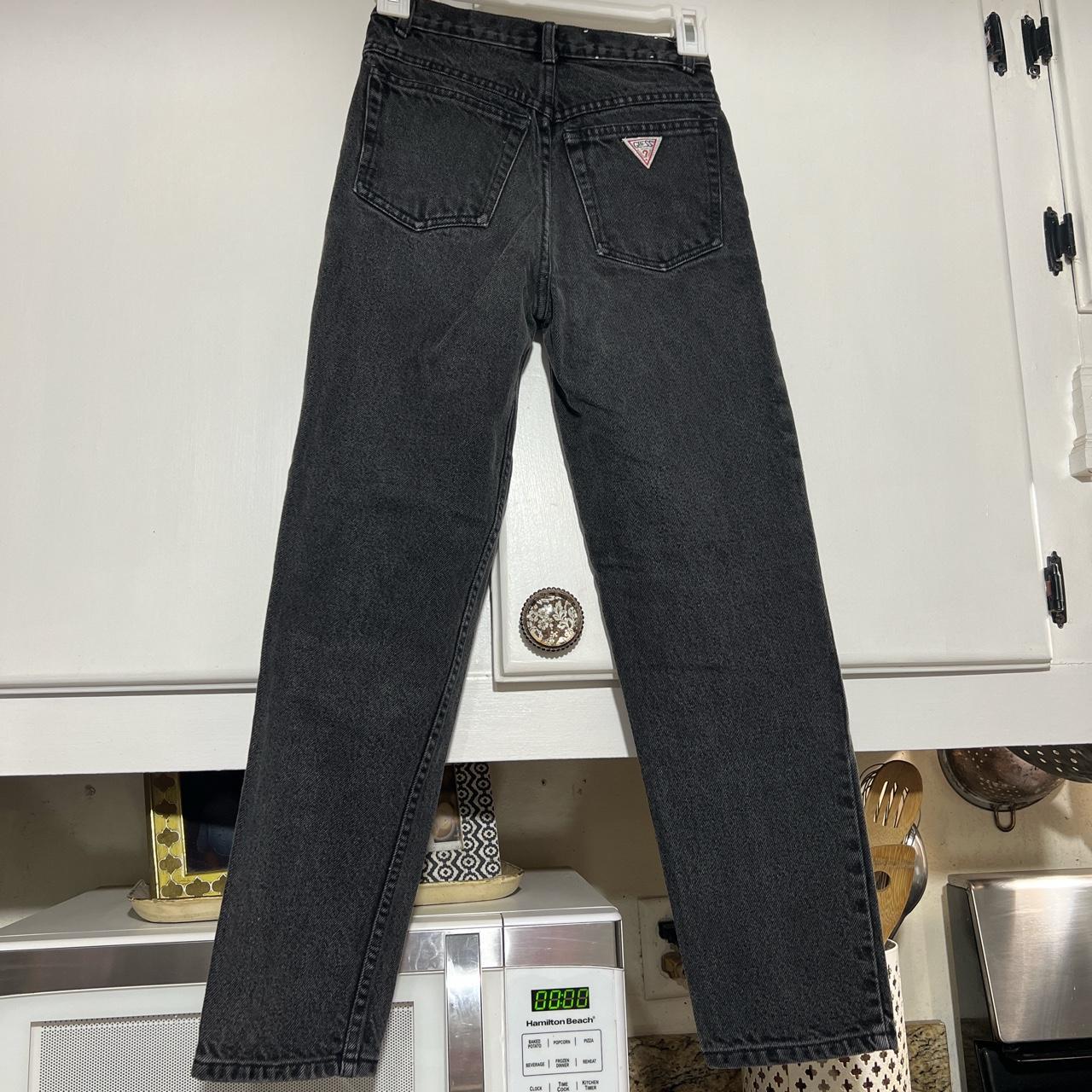 Vintage guess jeans girls size 12. Inseam is 25... Depop