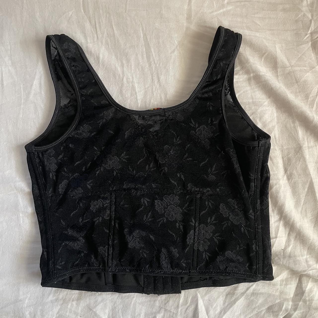 Delia's Women's Black Corset | Depop