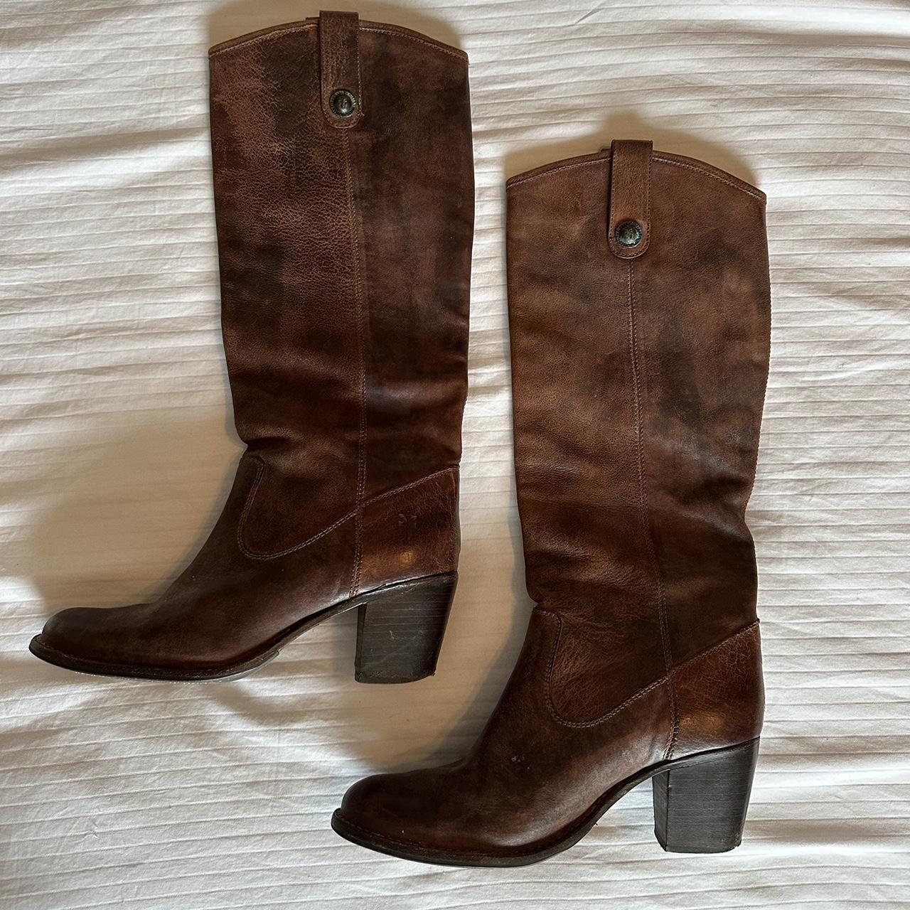 jackie button frye boots