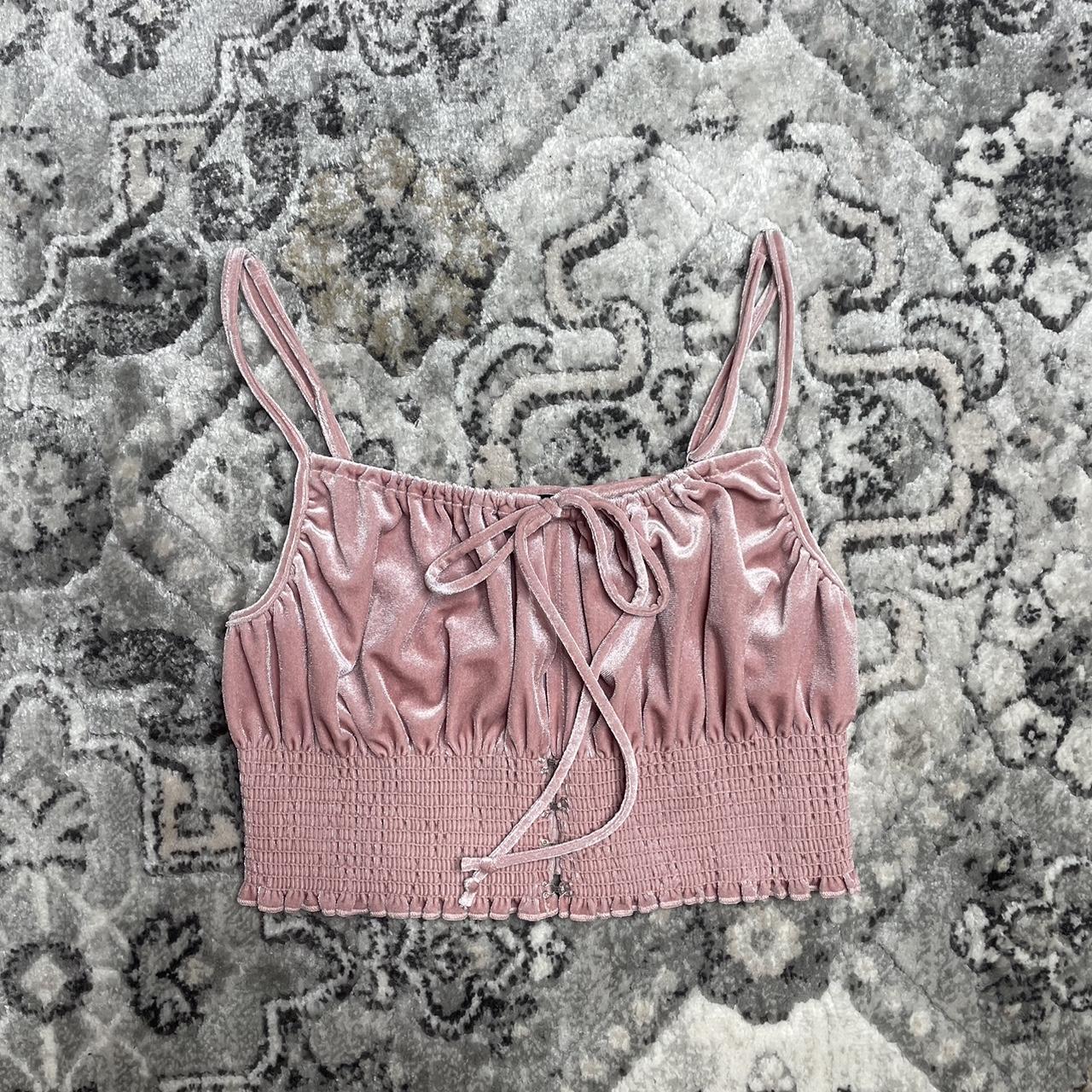 💗Pink Milkmaid Corset Top💗 -Size Medium -perfect... - Depop